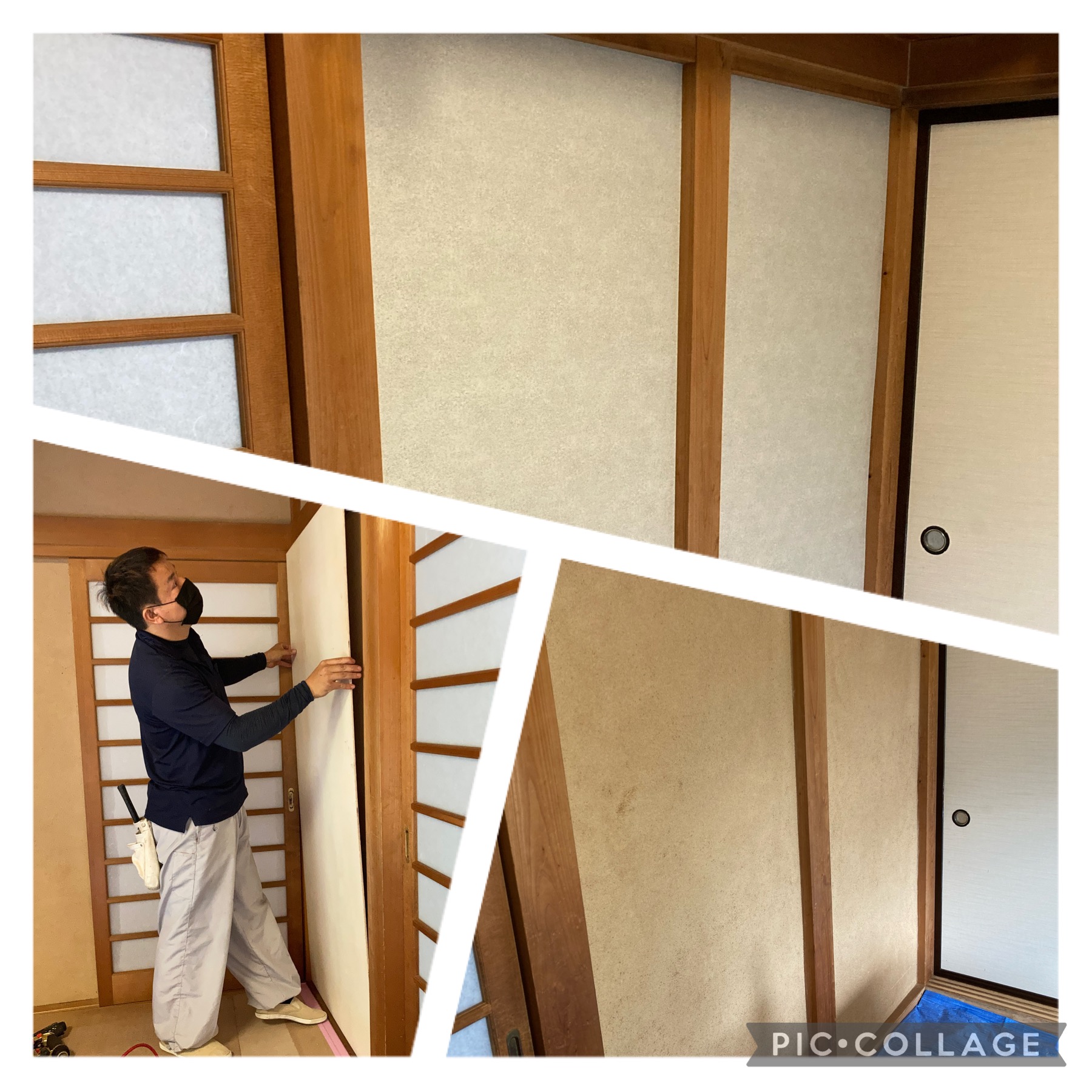 和室のボロボロ落ちる壁　気になりませんか？